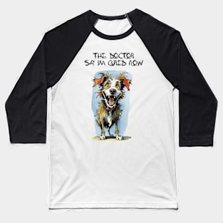 Crazy Dog Baseball T-Shirt